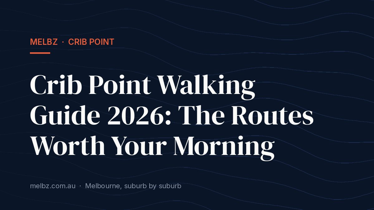 Title card: Crib Point Walking Guide 2026: The Routes Worth Your Morning