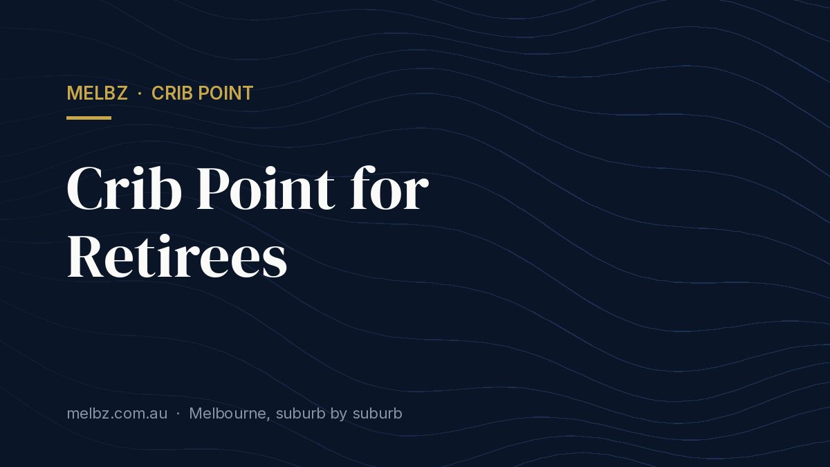 Title card: Crib Point for Retirees