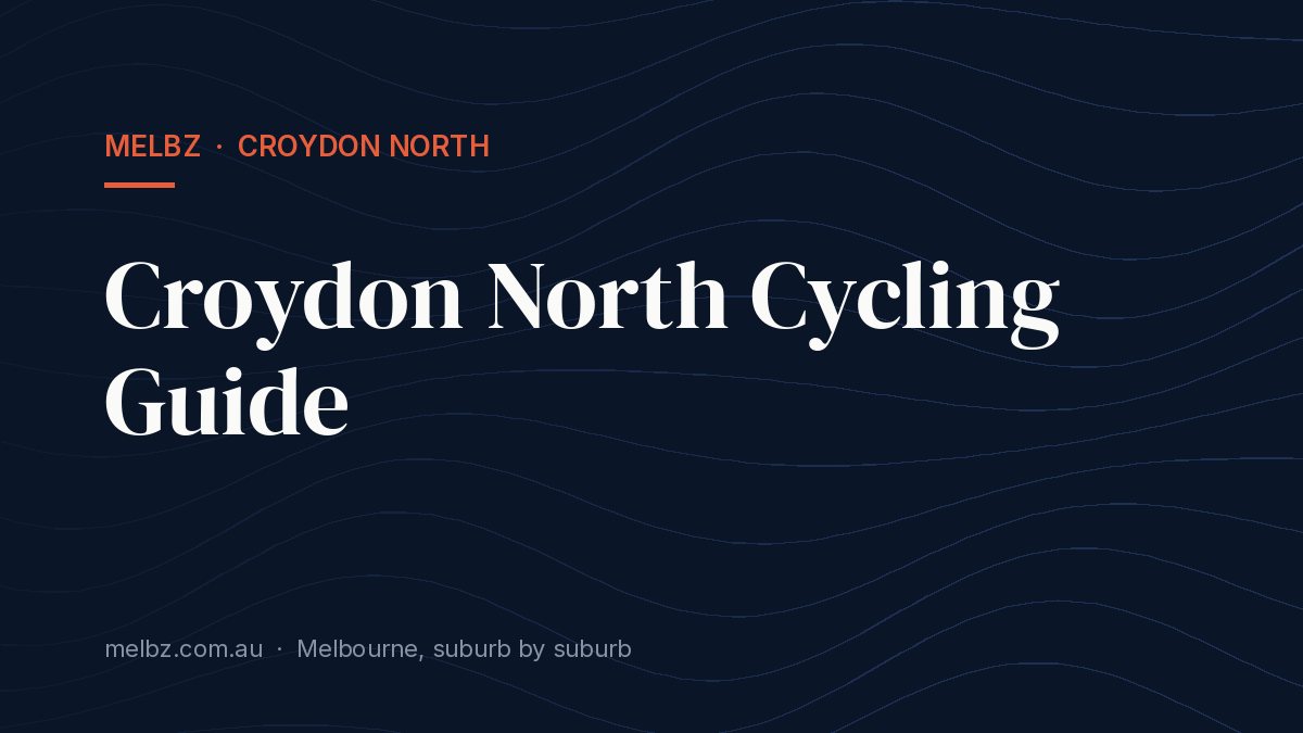 Title card: Croydon North Cycling Guide