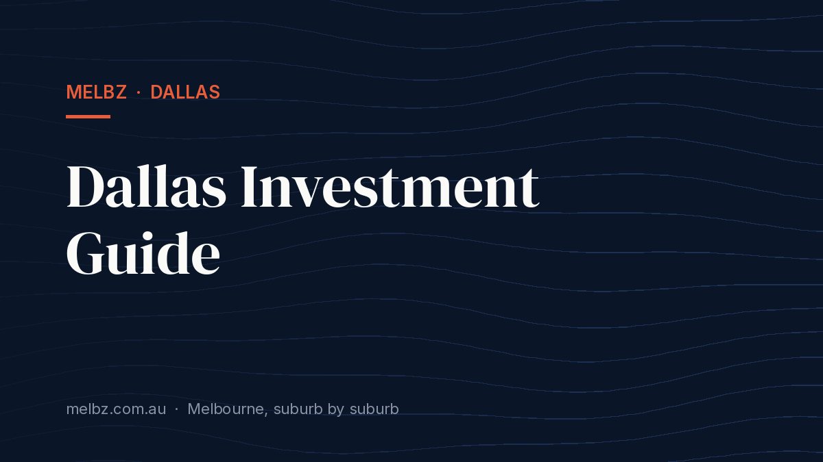 Title card: Dallas Investment Guide