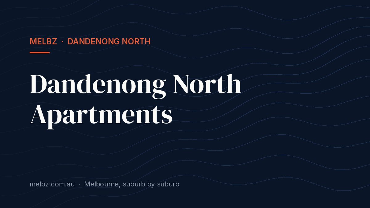 Title card: Dandenong North Apartments