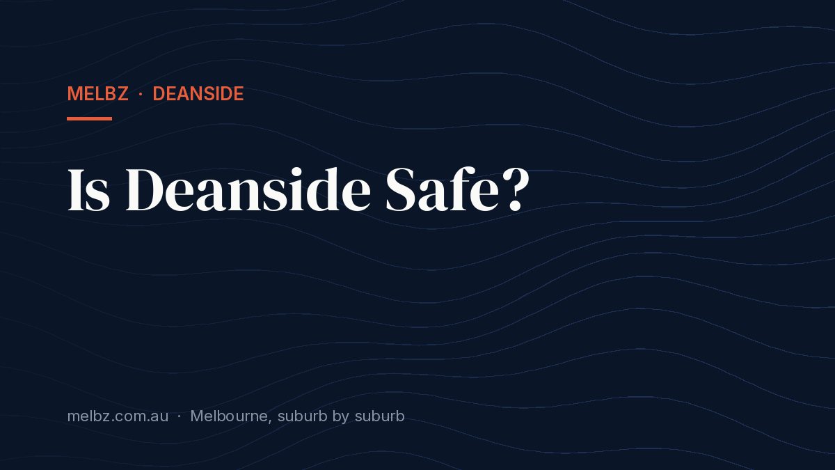 Title card: Is Deanside Safe?