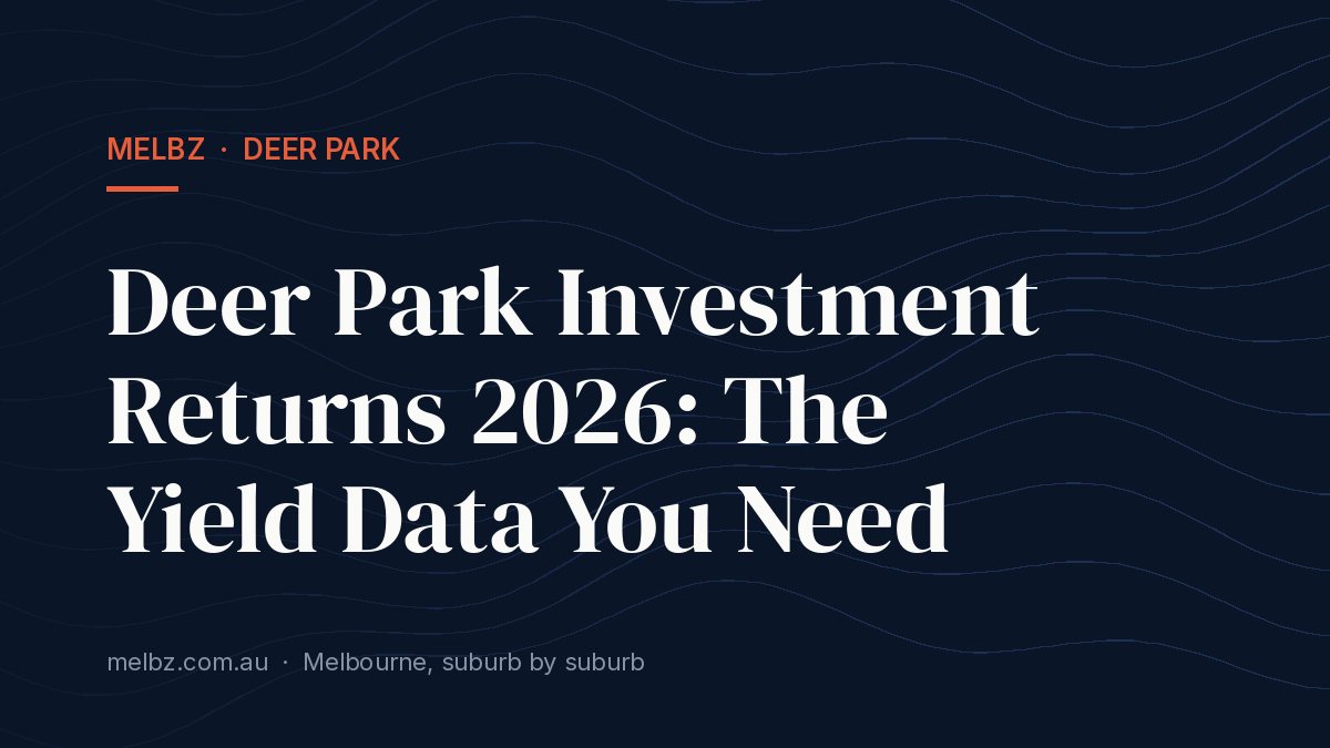 Title card: Deer Park Investment Returns 2026: The Yield Data You Need