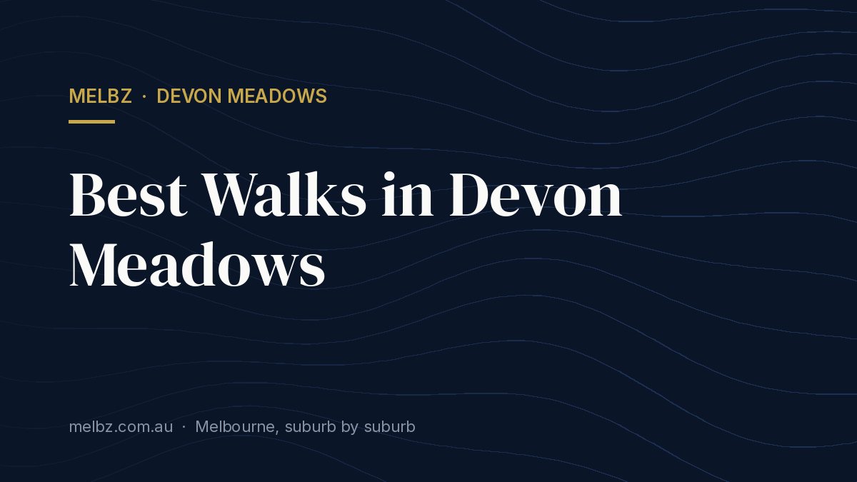 Title card: Best Walks in Devon Meadows