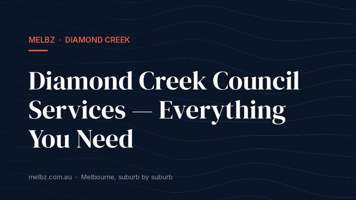 Title card: Diamond Creek Council Services — Everything You Need