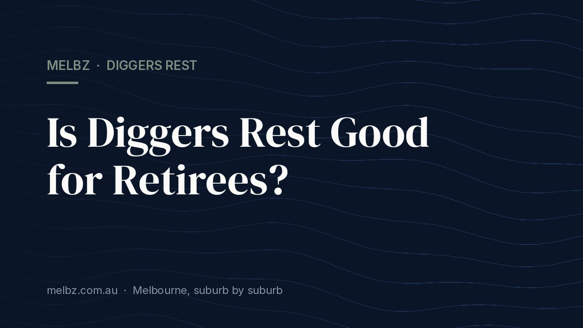 Title card: Is Diggers Rest Good for Retirees?