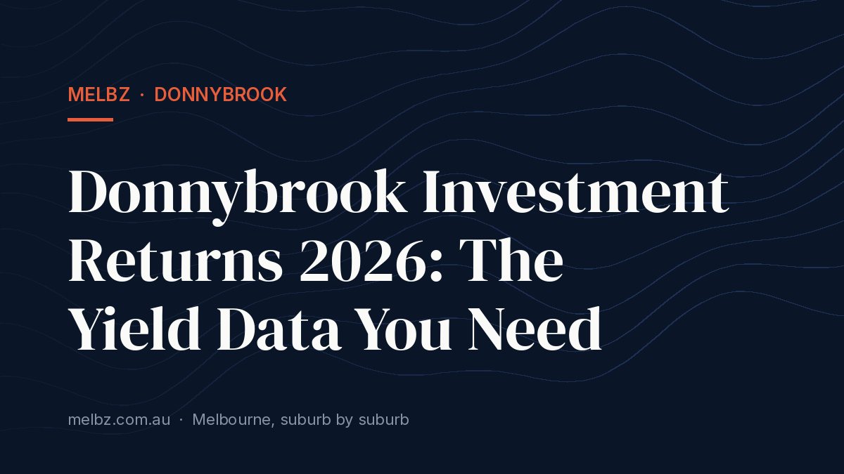 Title card: Donnybrook Investment Returns 2026: The Yield Data You Need