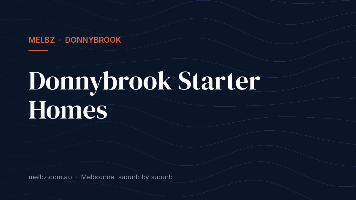 Title card: Donnybrook Starter Homes