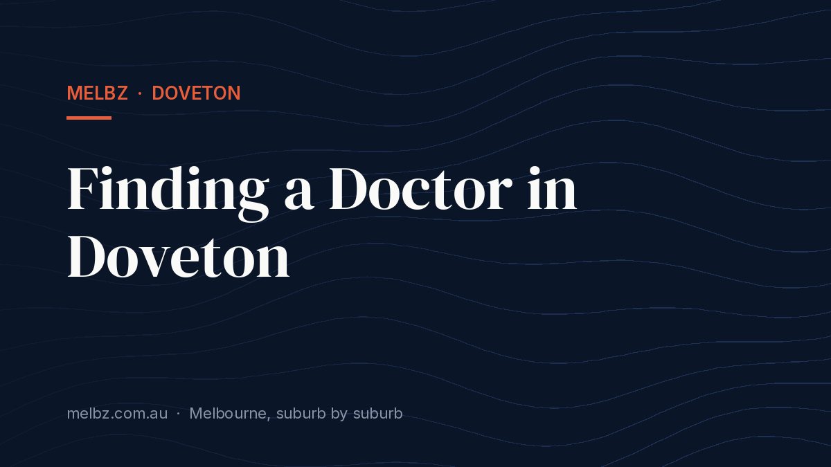 Title card: Finding a Doctor in Doveton
