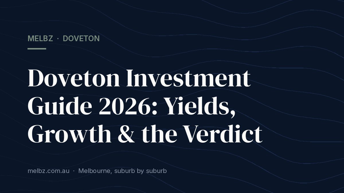 Title card: Doveton Investment Guide 2026: Yields, Growth & the Verdict