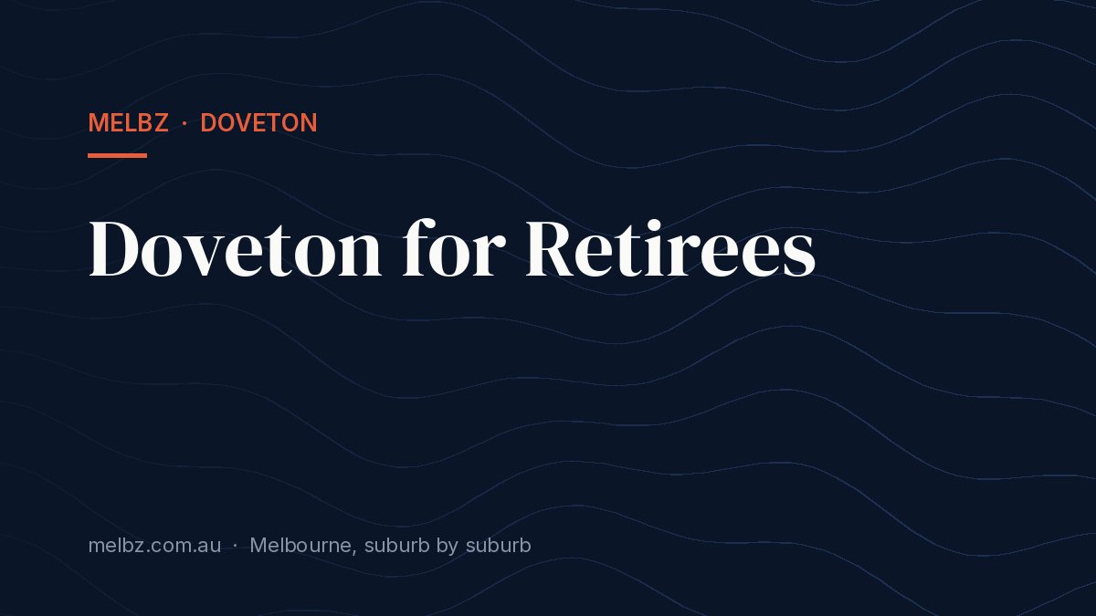 Title card: Doveton for Retirees