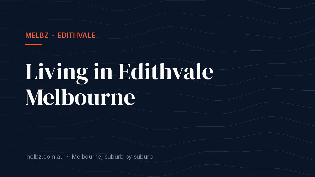 Title card: Living in Edithvale Melbourne