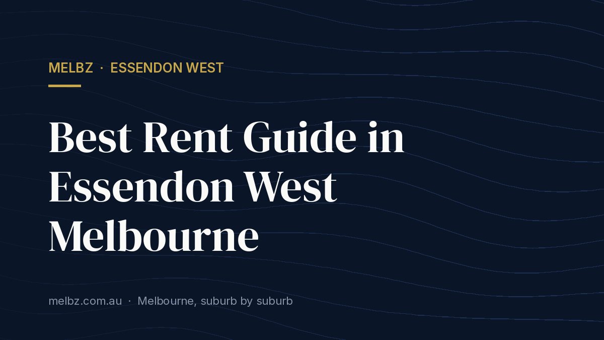 Title card: Best Rent Guide in Essendon West Melbourne
