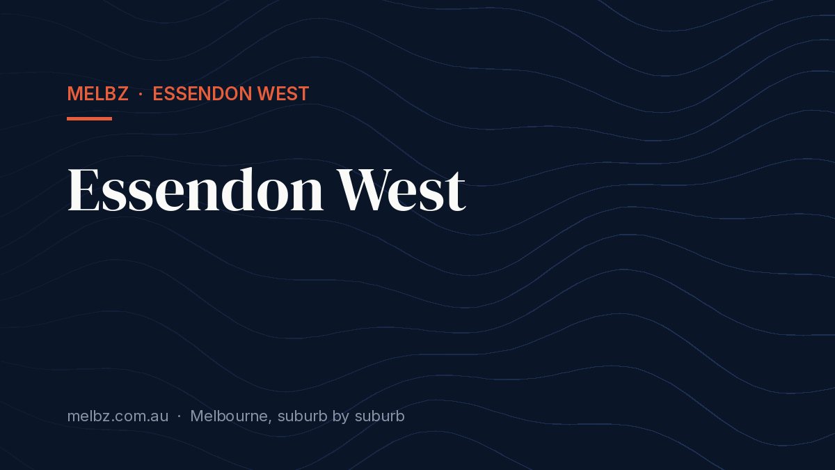 Title card: Essendon West