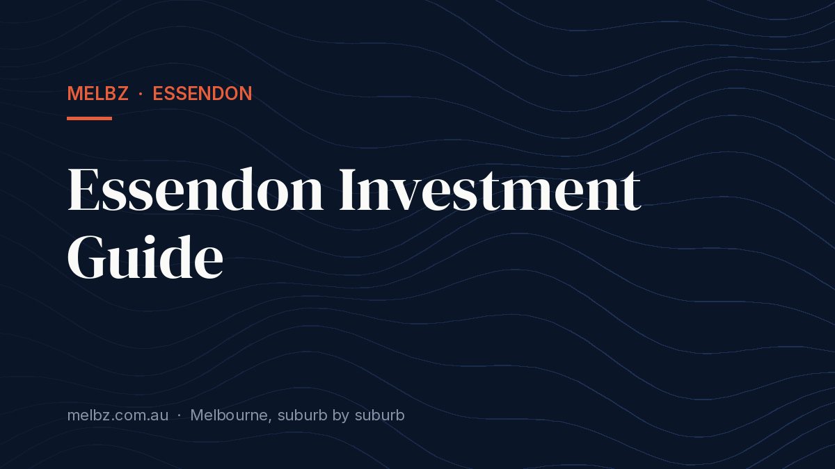 Title card: Essendon Investment Guide