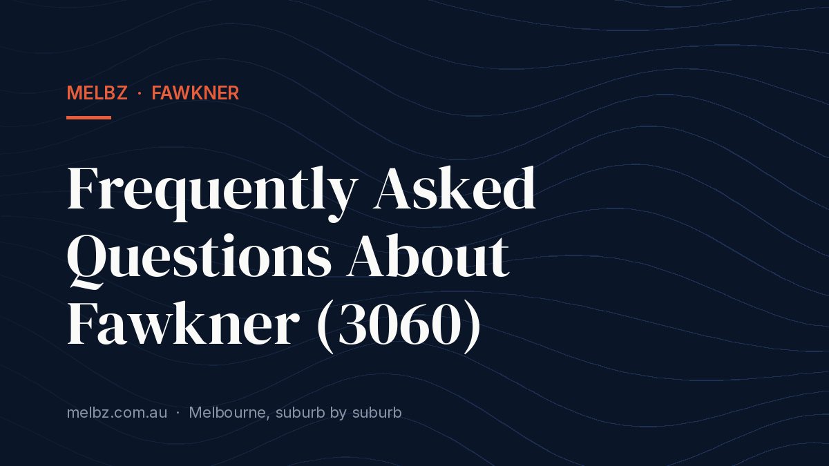 Living in an Apartment in Fawkner