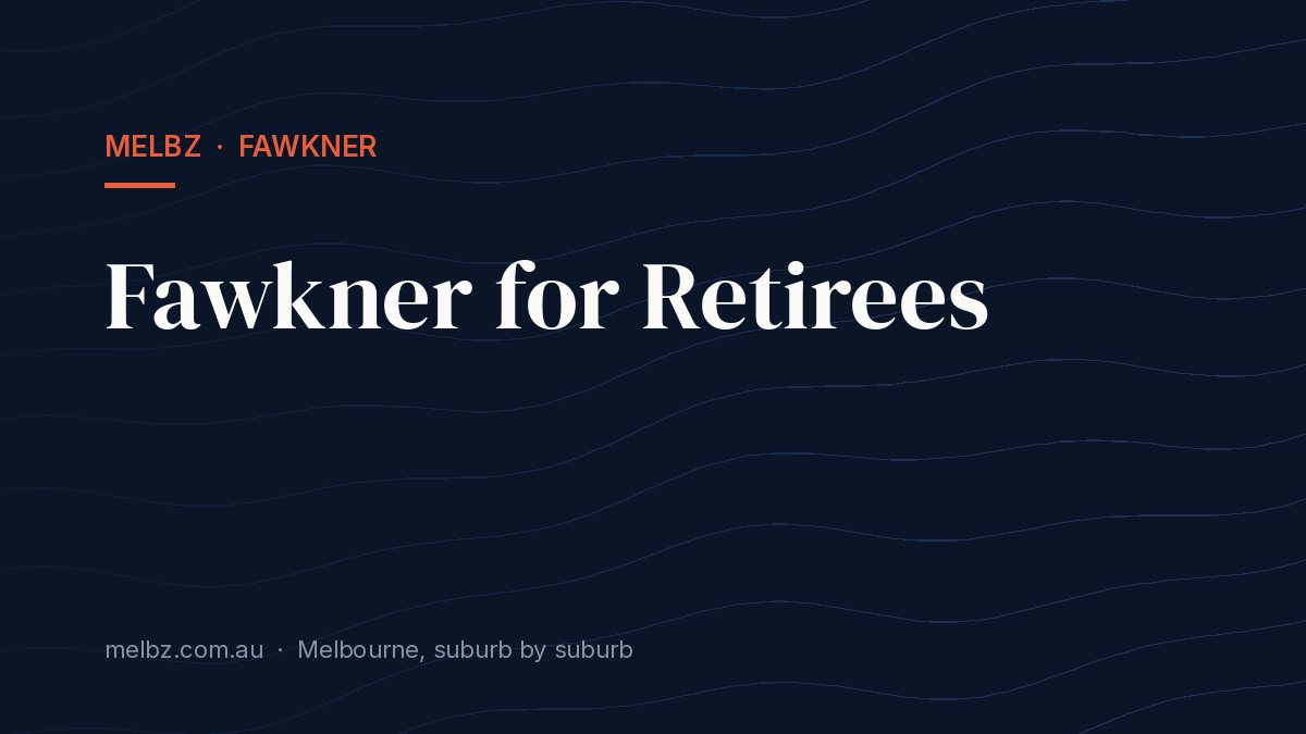 Title card: Fawkner for Retirees