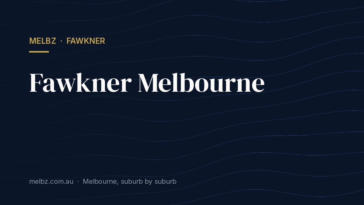 Title card: Fawkner Melbourne