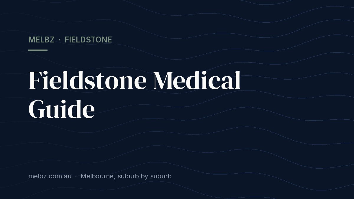 Title card: Fieldstone Medical Guide