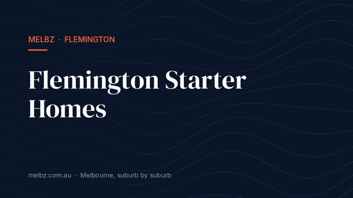 Title card: Flemington Starter Homes