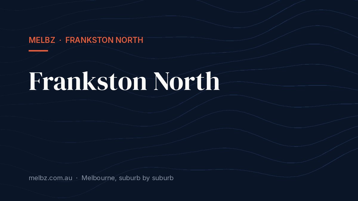 Title card: Frankston North