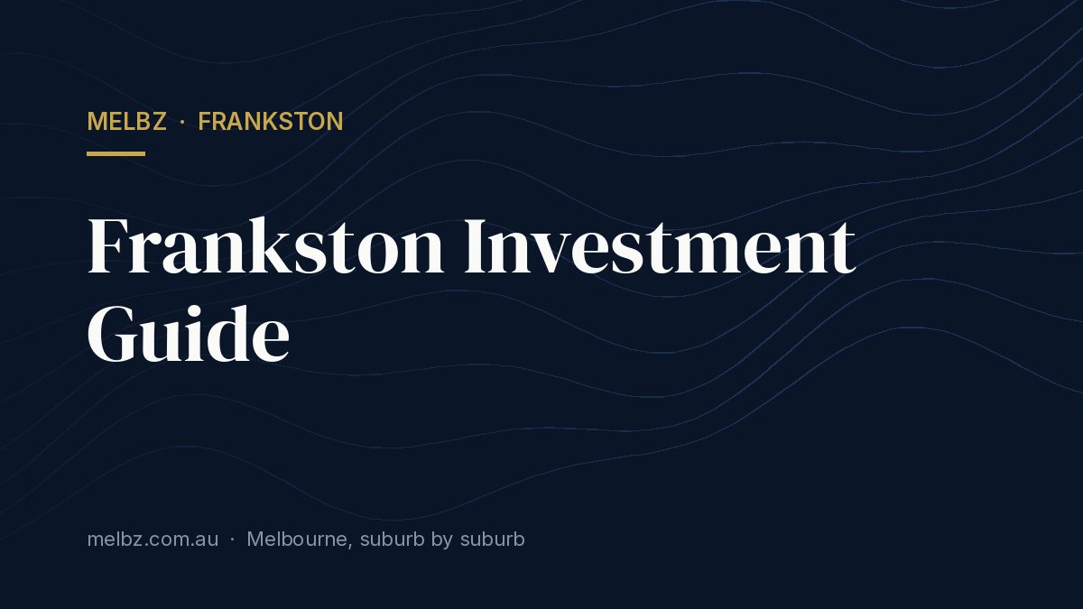 Title card: Frankston Investment Guide