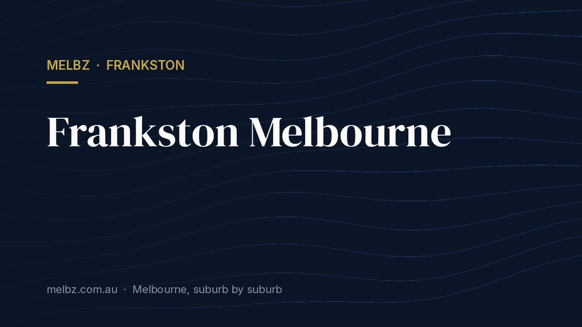 Title card: Frankston Melbourne
