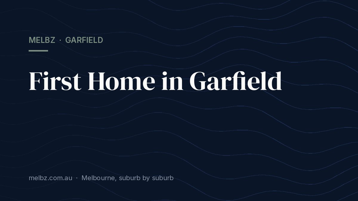 Title card: First Home in Garfield