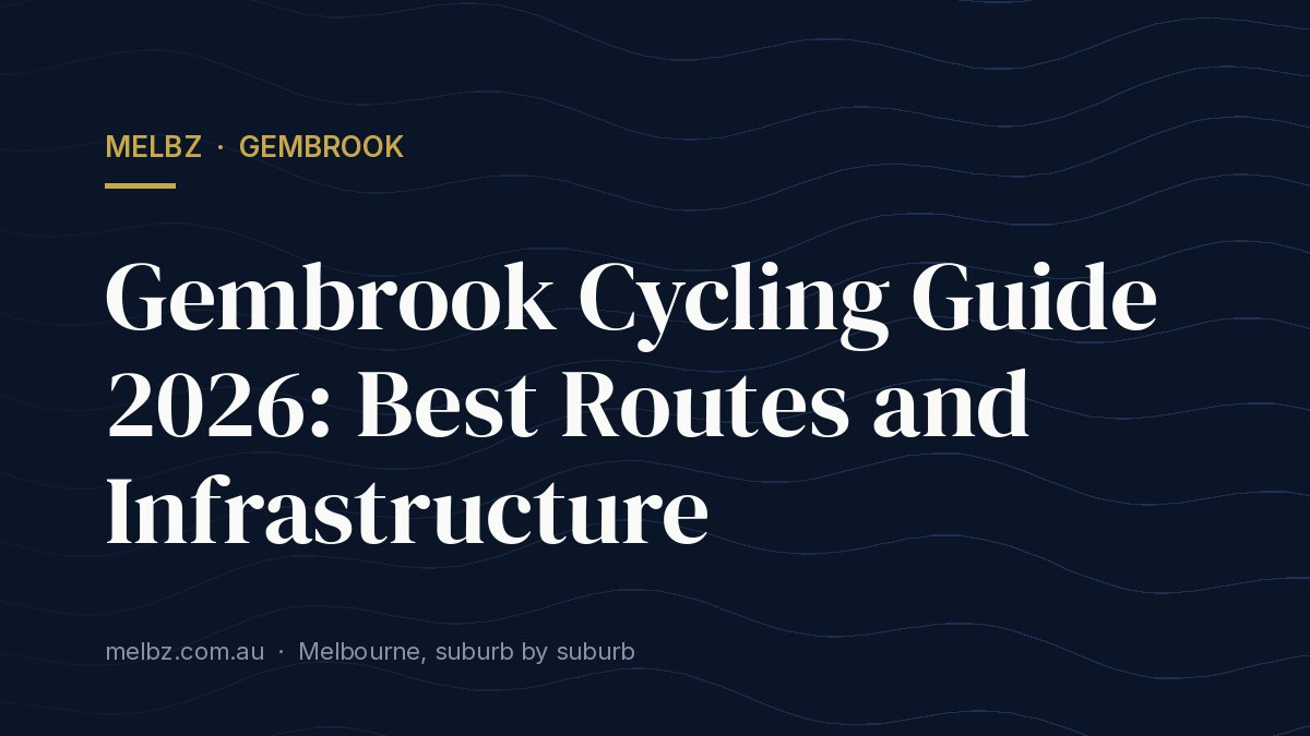 Title card: Gembrook Cycling Guide 2026: Best Routes and Infrastructure