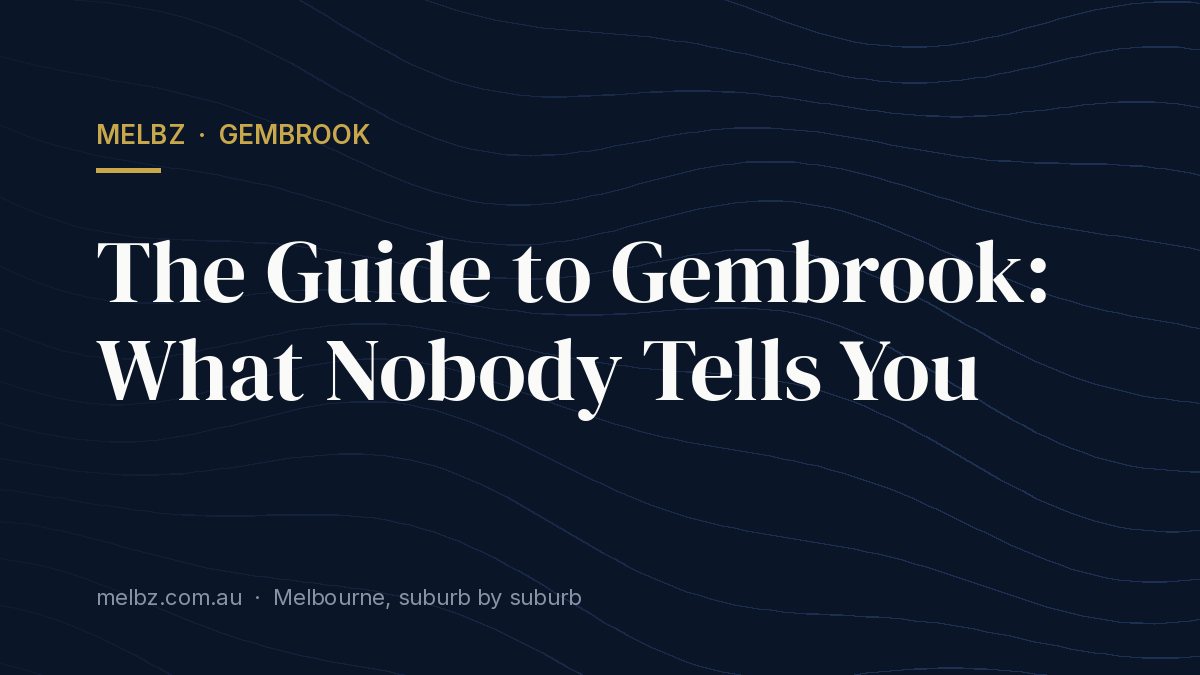 Living in an Apartment in Gembrook