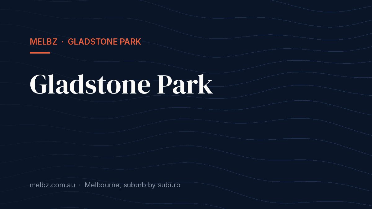Title card: Gladstone Park