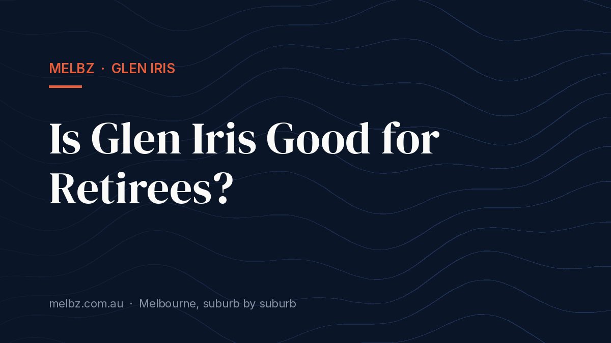 Title card: Is Glen Iris Good for Retirees?