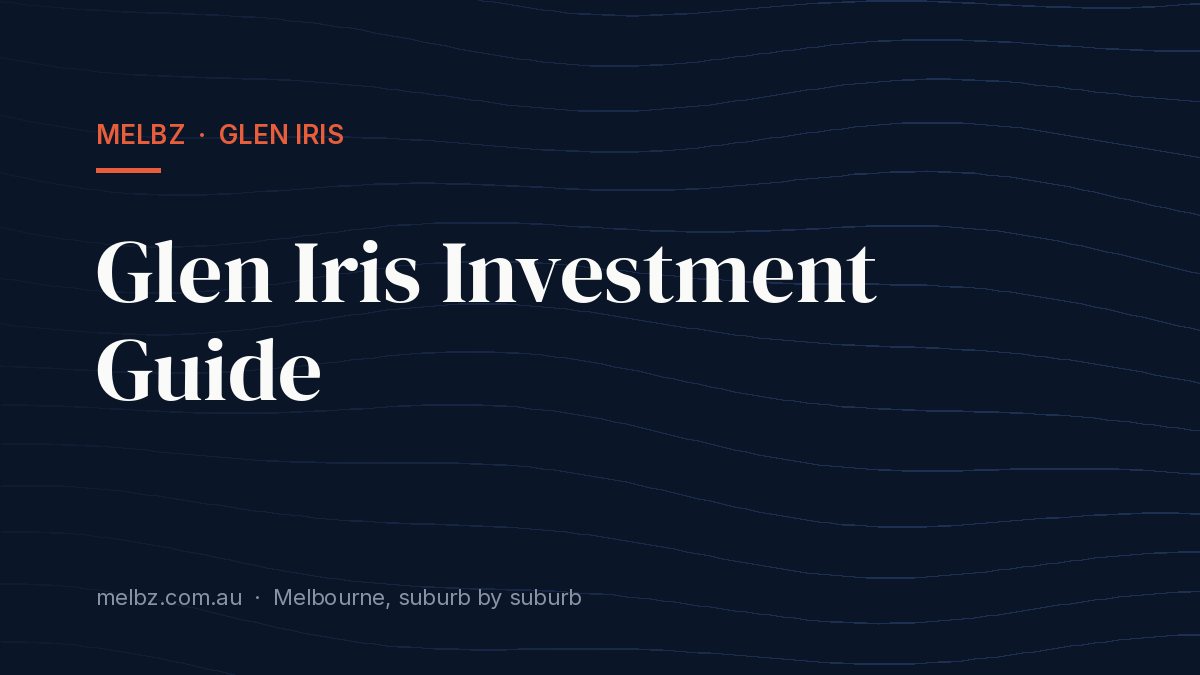 Title card: Glen Iris Investment Guide