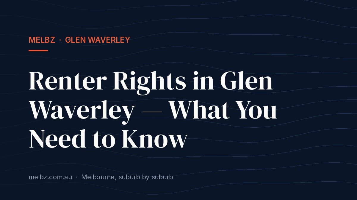 Title card: Renter Rights in Glen Waverley — What You Need to Know