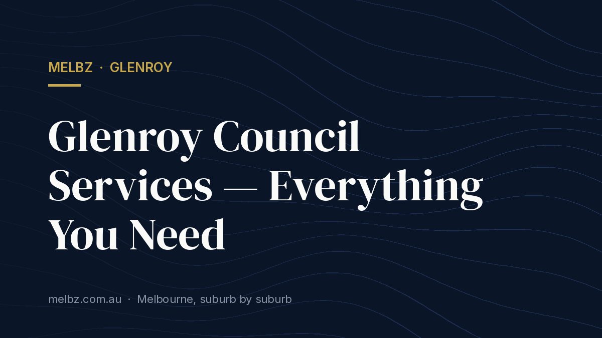Title card: Glenroy Council Services — Everything You Need