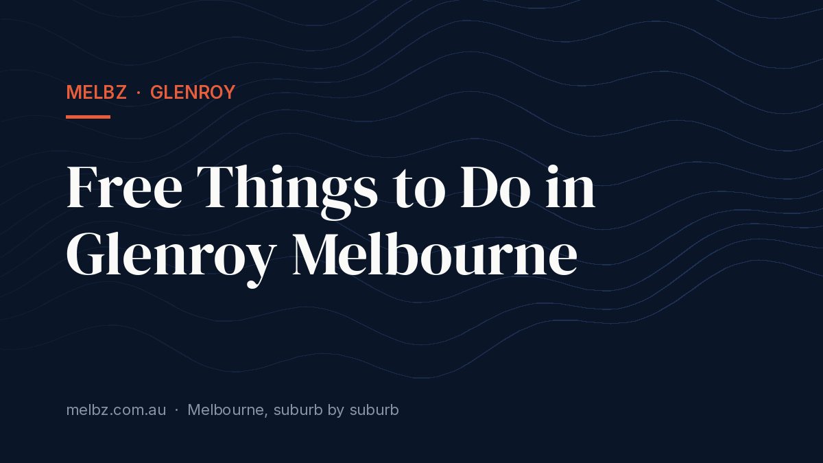 Title card: Free Things to Do in Glenroy Melbourne