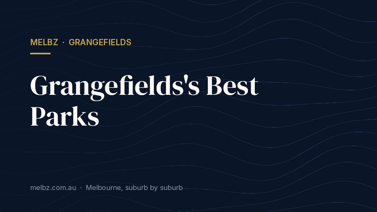 Title card: Grangefields's Best Parks