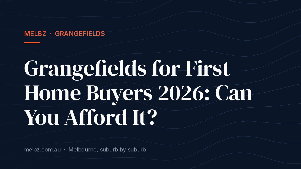 Title card: Grangefields for First Home Buyers 2026: Can You Afford It?