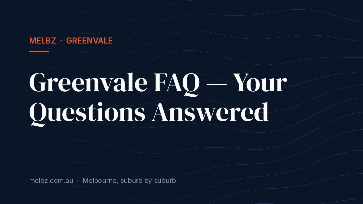 Title card: Greenvale FAQ — Your Questions Answered