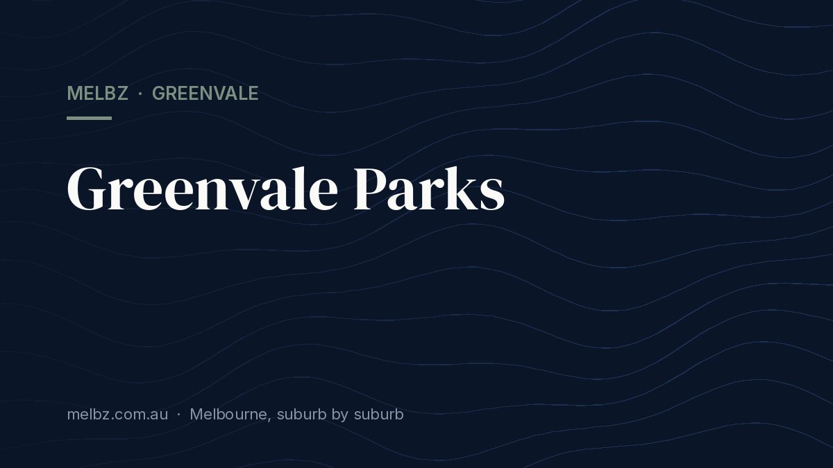 Title card: Greenvale Parks