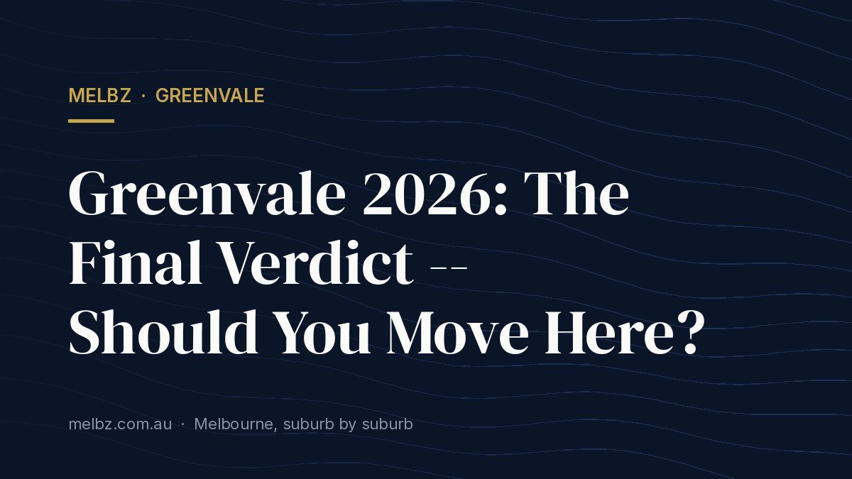 Title card: Greenvale 2026: The Final Verdict -- Should You Move Here?