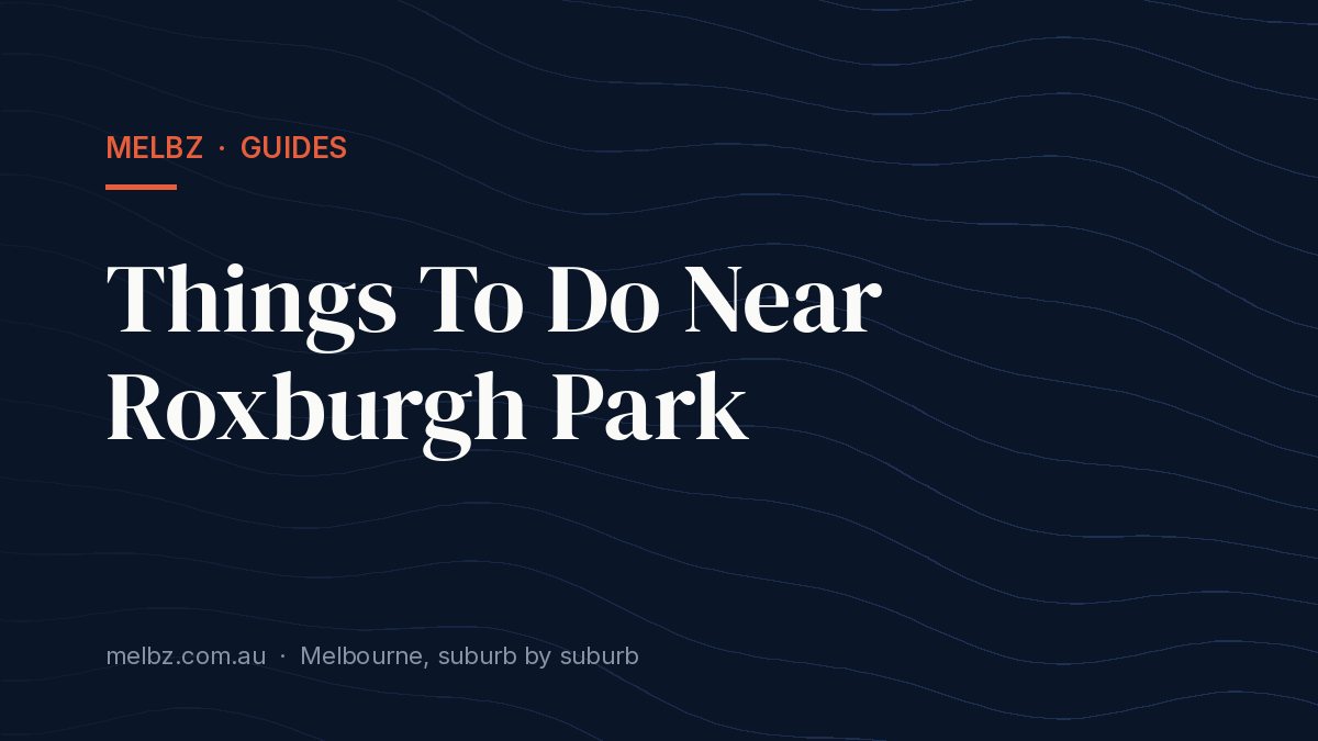 Title card: Things To Do Near Roxburgh Park