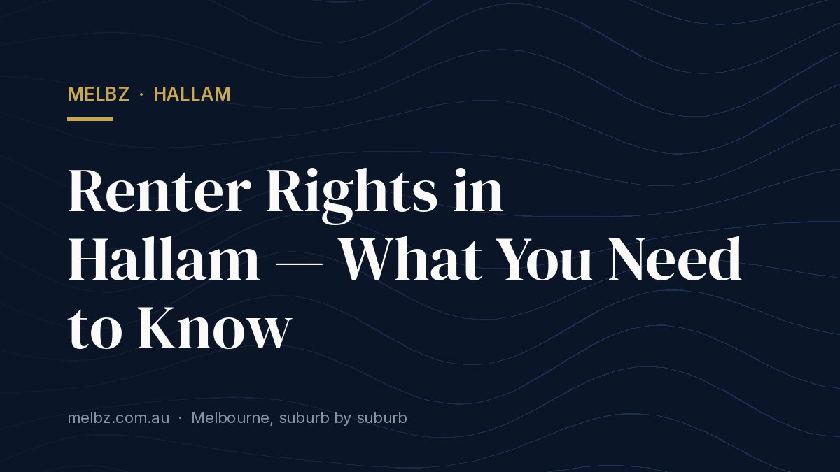 Title card: Renter Rights in Hallam — What You Need to Know