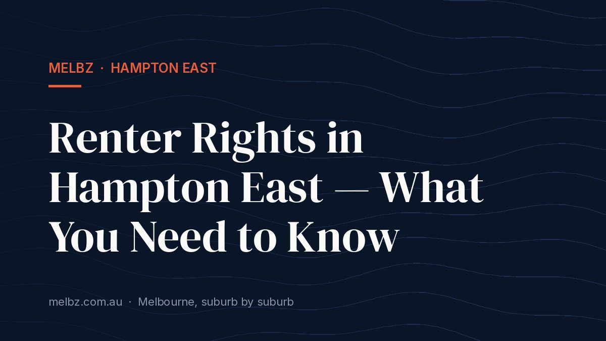 Title card: Renter Rights in Hampton East — What You Need to Know