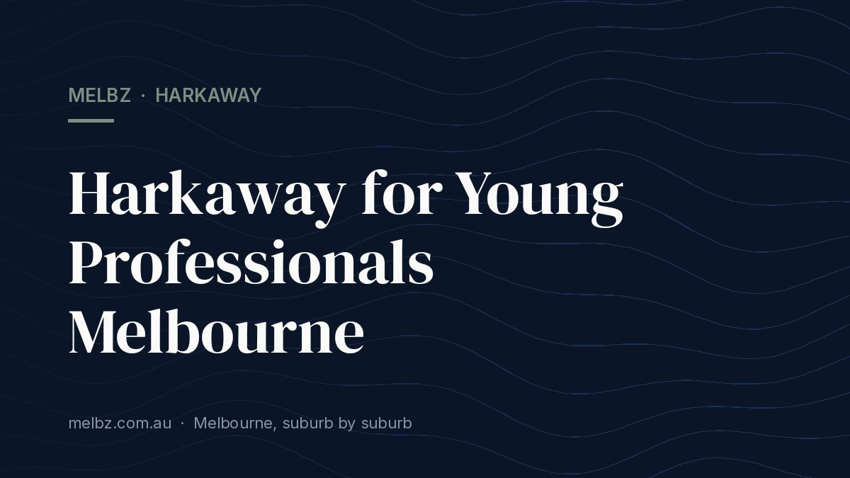 Title card: Harkaway for Young Professionals Melbourne