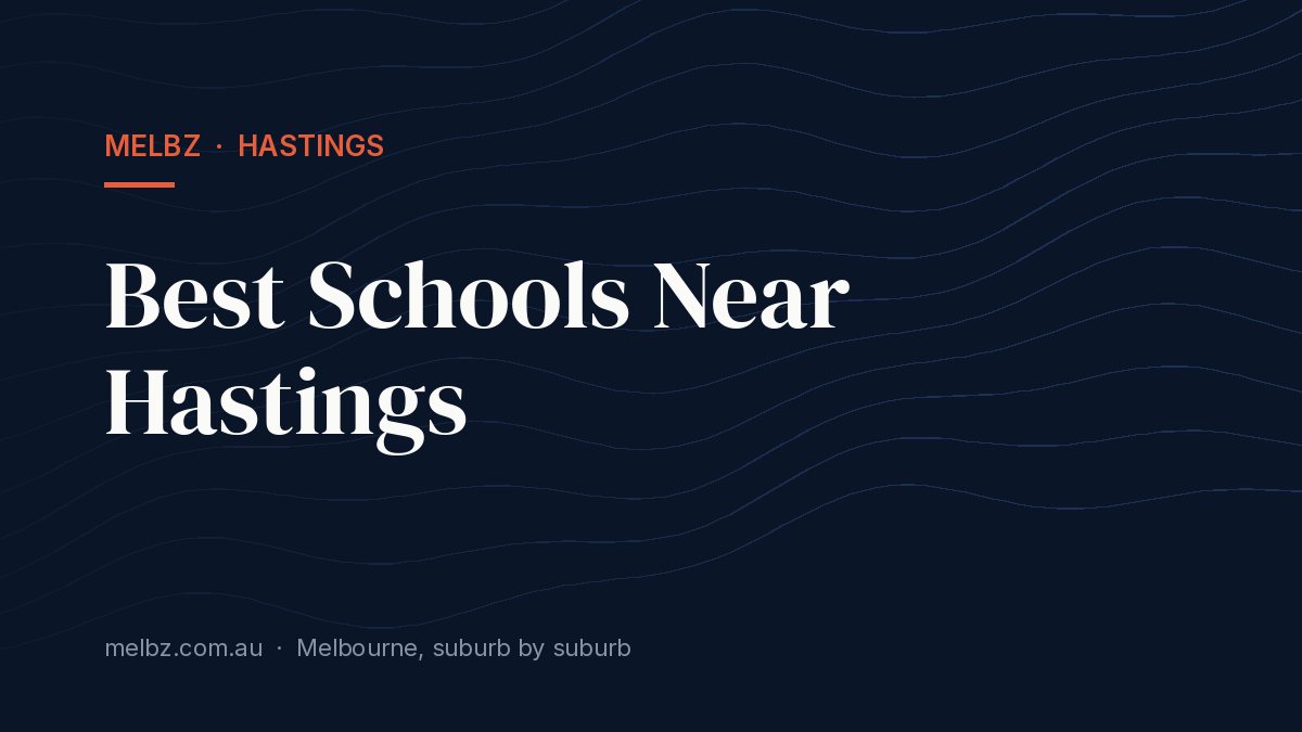 Title card: Best Schools Near Hastings