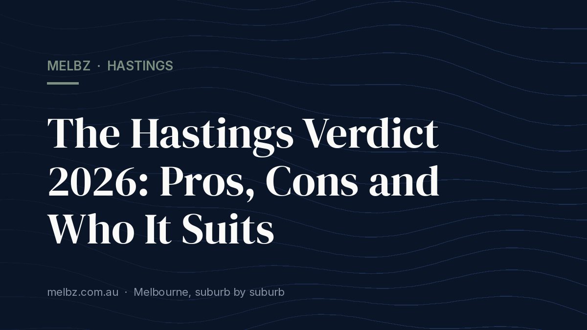 Title card: The Hastings Verdict 2026: Pros, Cons and Who It Suits