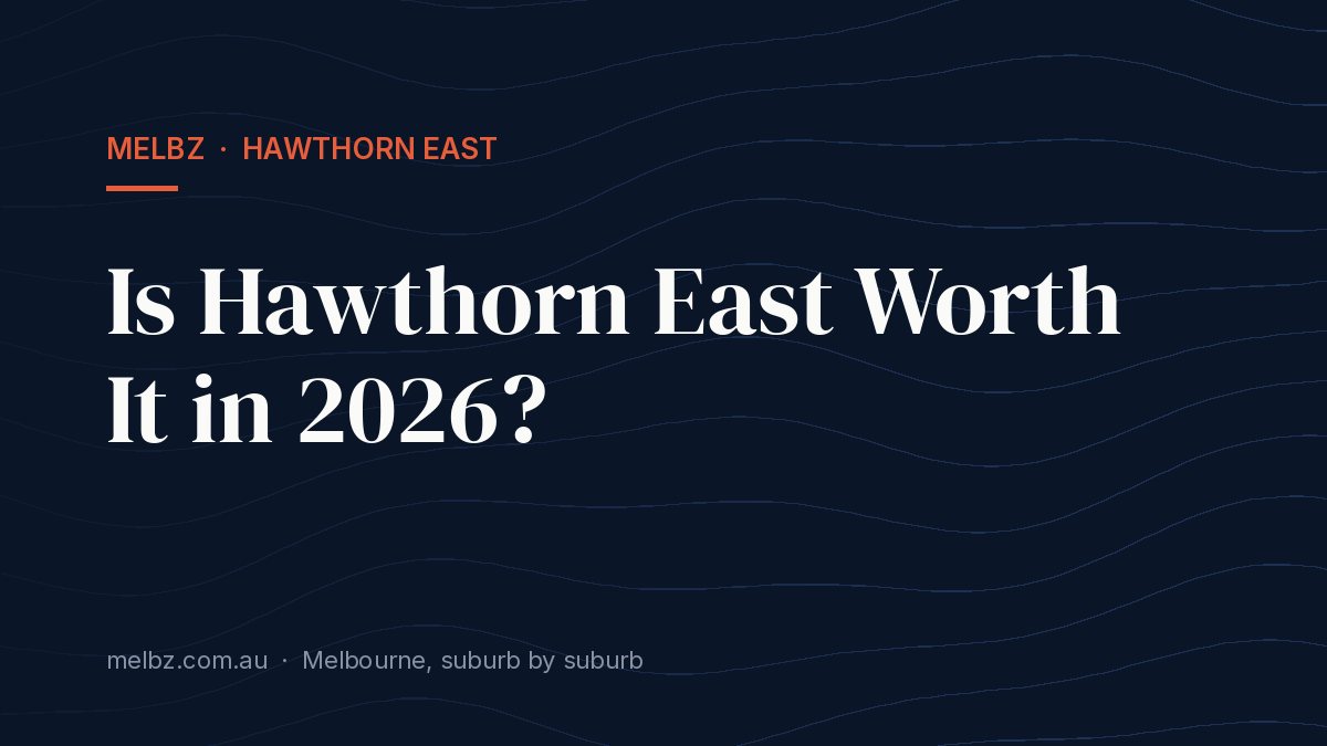 Title card: Is Hawthorn East Worth It in 2026?