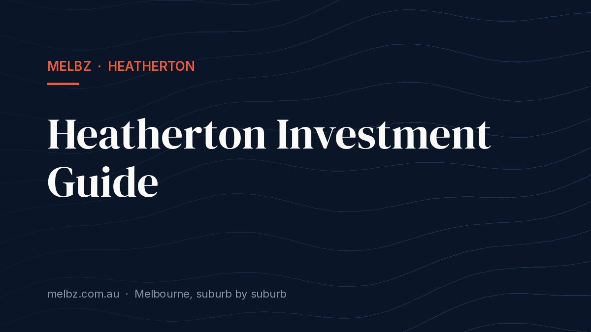Title card: Heatherton Investment Guide
