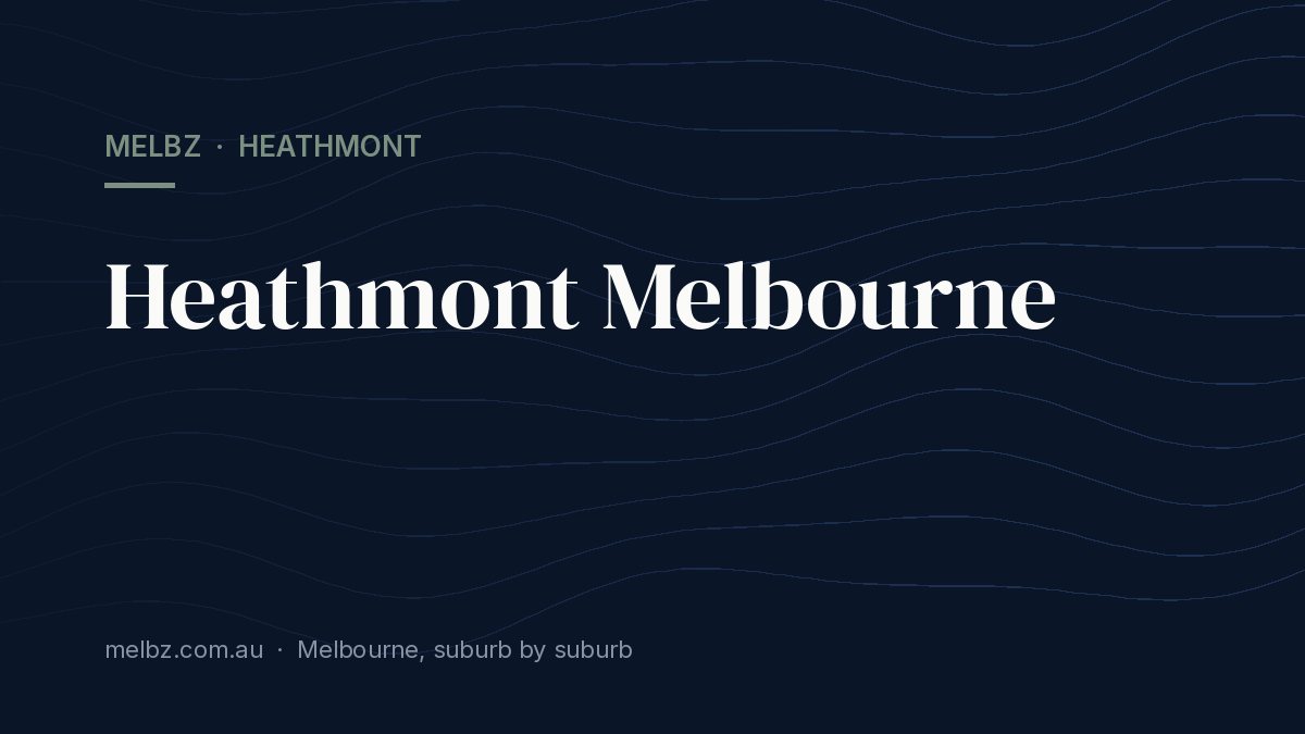 Title card: Heathmont Melbourne